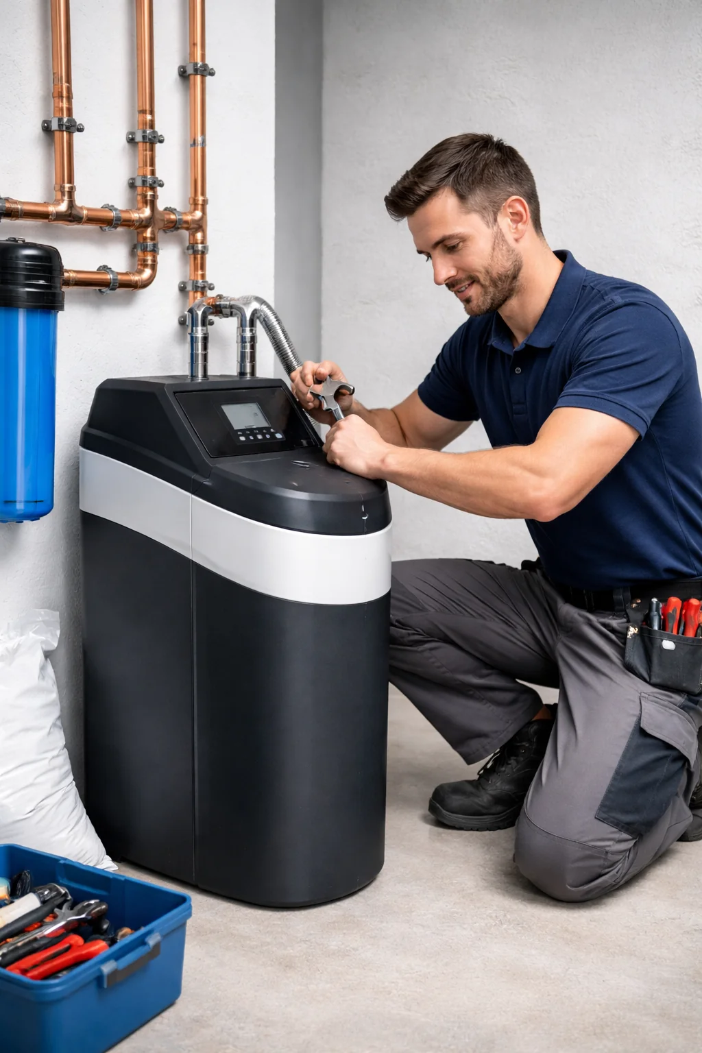 Installation d'un adoucisseur d'eau en Haute-Savoie